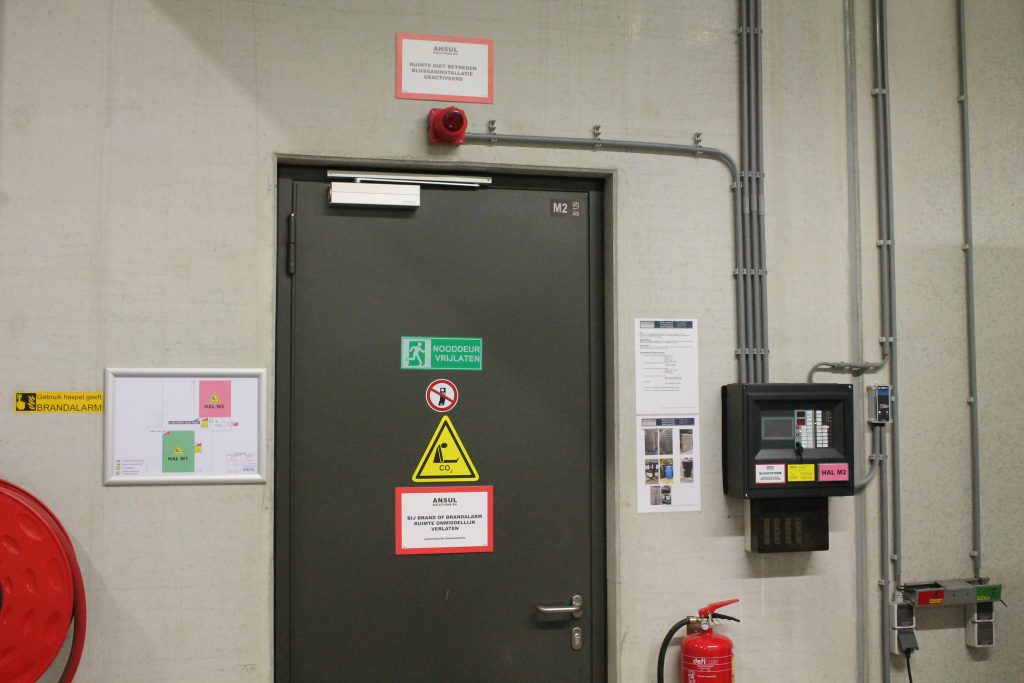 Vluchtdeur-blusgas-ANSUL Solutions