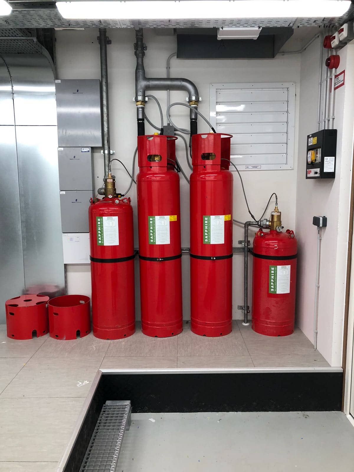 Sapphire systeem, blusgas