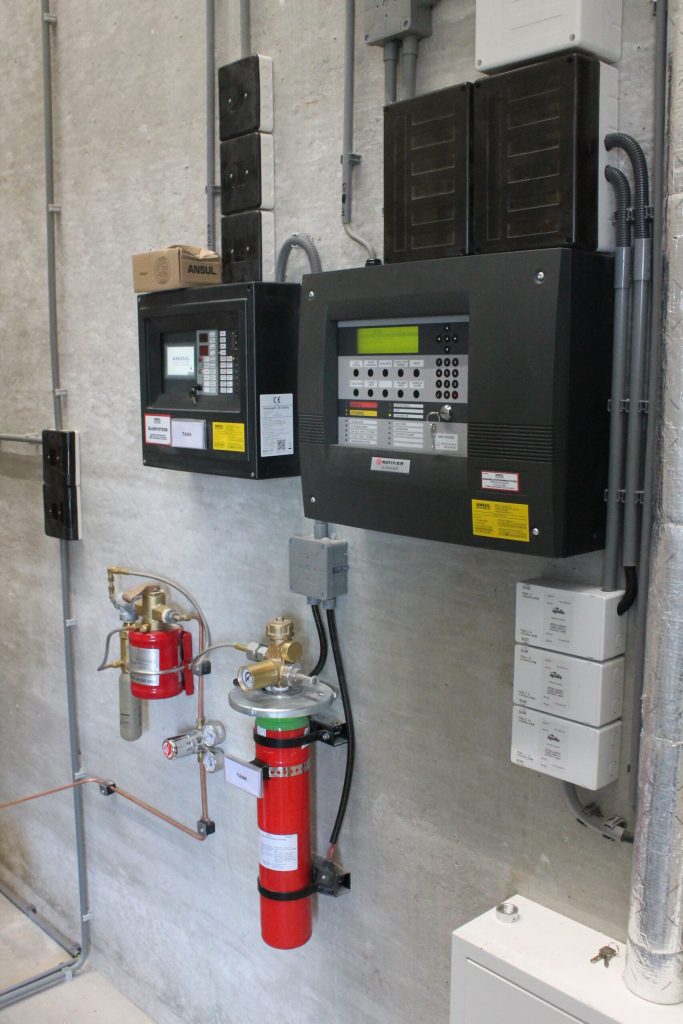 Brandmeldcentrale, installatie